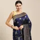 N BLUE__Royal Rajgharana Sarees